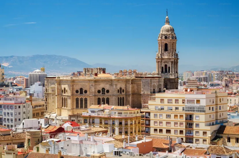 Malaga old town